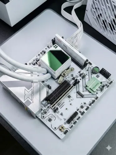 Kit Upgrade Ryzen 5 9600X + B650M Colorful WiFi White + DDR5 Juhor White