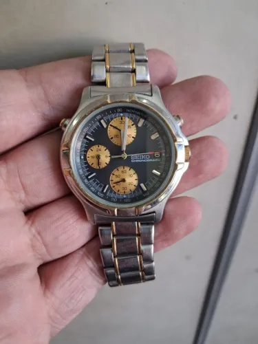 Relógio seiko Cronógrafo