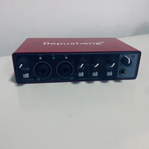 Interface de áudio.