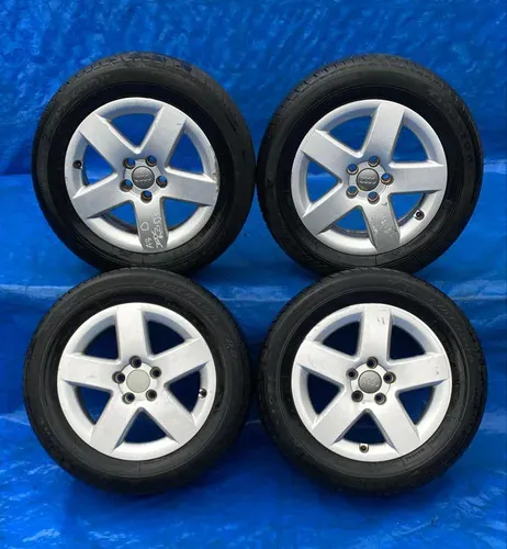 Jogo Rodas Audi A3 2001 A 2005 Aro 15 Preto