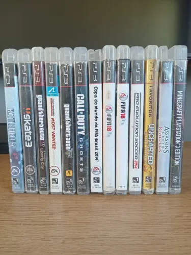 Lote com 13 jogos originais para Ps3 - Leia a descrição
