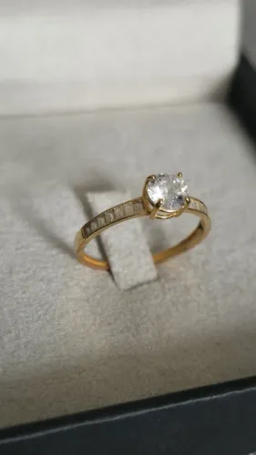 Anel ouro 18k
