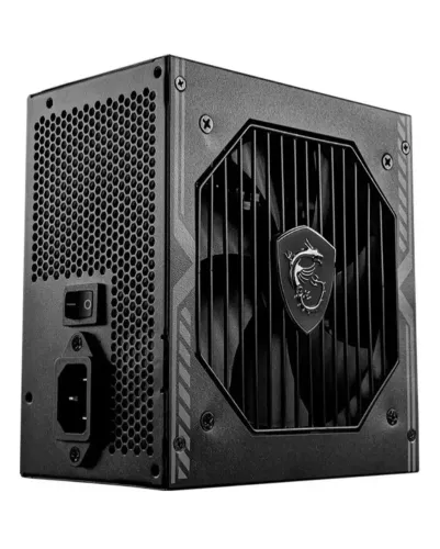 Fonte Msi Mag 650w 80 Plus Bronze Pfc Ativo A650bnl Preto