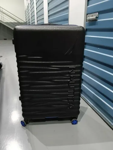Mala Nautica Extra Grande Policarbonato Importada Preta