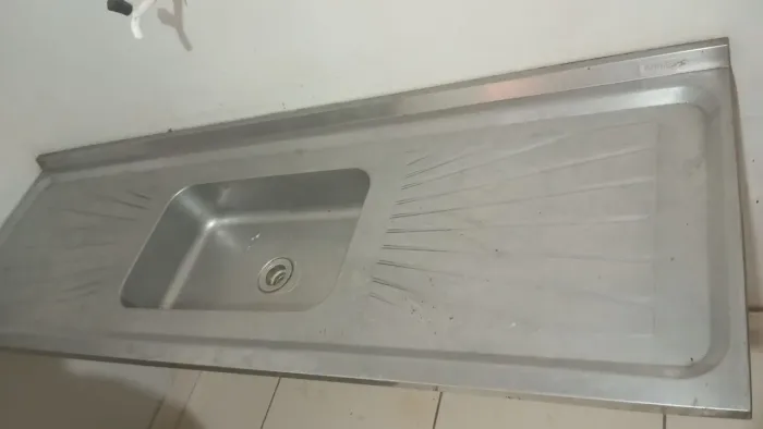 Pia inox 2 mt