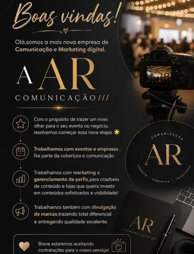 AR Comunicação - Marketing Digital e Cobertura de Eventos