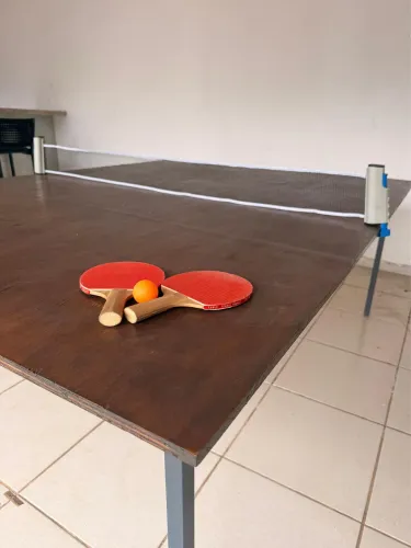 Mesa madeira janta jogos ping pong