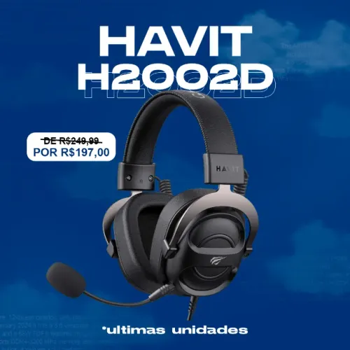 Headset Gamer Havit H2002D