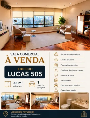 Sala/Conjunto para venda com 33 metros quadrados em Bela Vista - Porto Alegre - Rio Grande