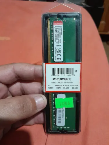 Memória Ram Ddr4 16 gb Kingston