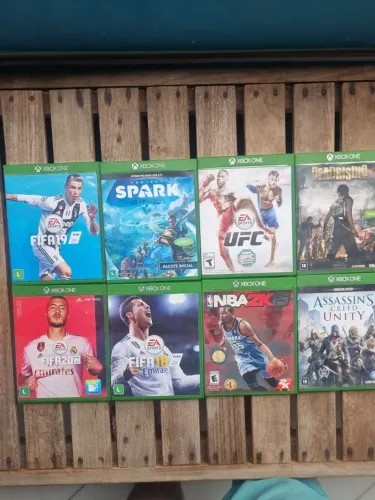 LOTE DE 8 JOGOS XBOX ONE