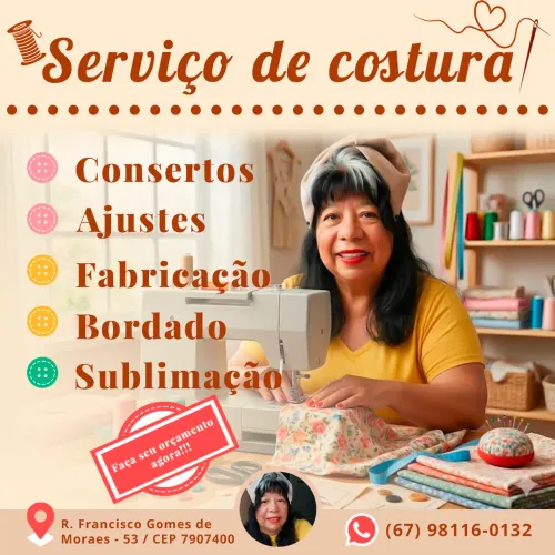 Serviço de Costura - Costureira