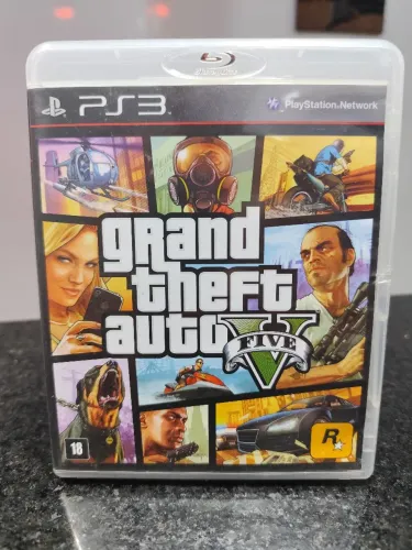 GTA 5 com mapa original Playstation 3 semi novo