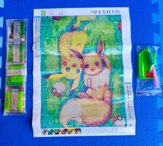 Kit Pintura por Diamante 5D 30 x 40 cm