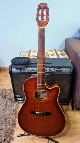 Violão Nylon Condor CN70 Eletroacústico + Captação Shadow LC5 (Leia o Anúncio)
