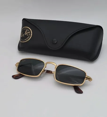 Ray ban lançamento asap rocky rb3927 verde com dourado