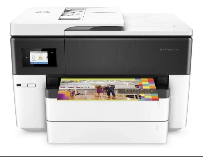 mpressora multifuncional cor HP OfficeJet Pro 7740