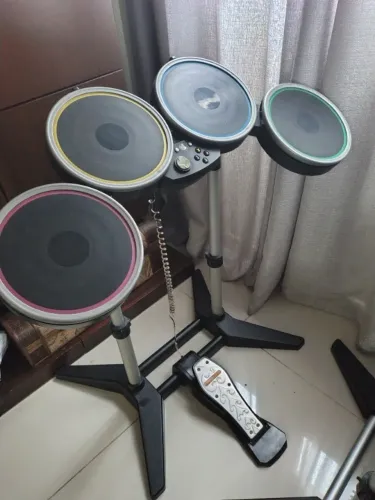 Bateria xbox 360 guitar hero/rock band
