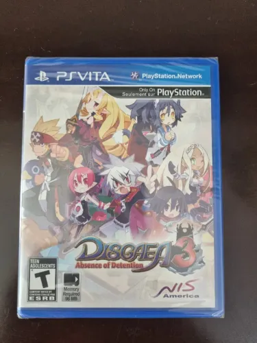 Disgaea 3 Vita Novo Lacrado