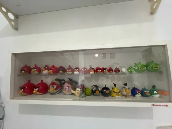 Coleção de miniaturas Angry Birds