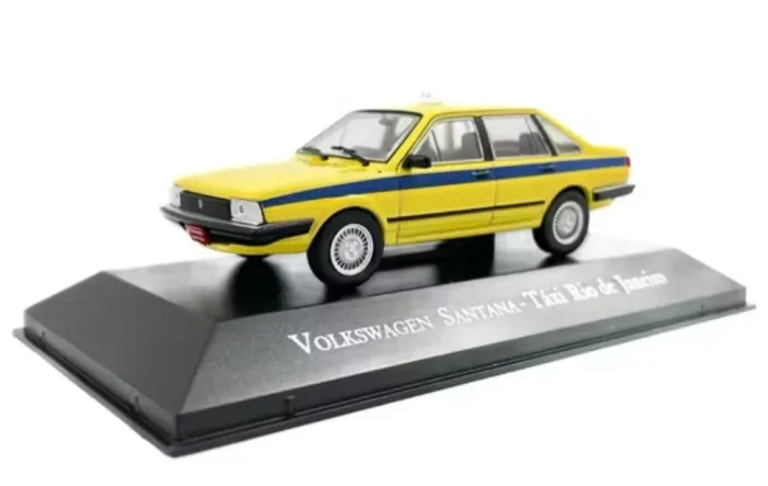 Miniatura Volkswagen Santana Taxi Rio de janeiro