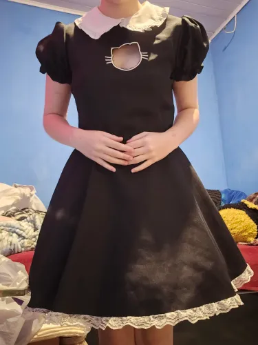Vestido kawaii gótico Harajuku alt jfashion