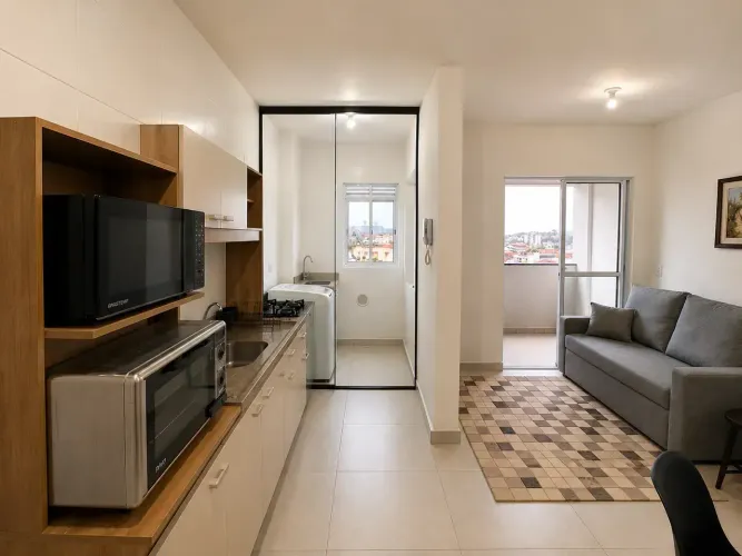 Apartamento Mobiliado e Pronto para Morar no Costa e Silva!
