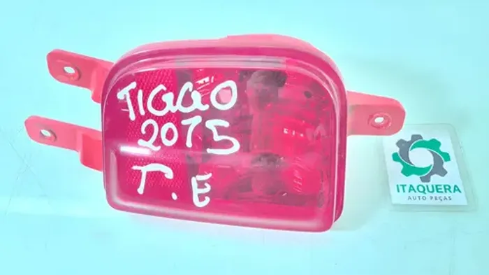 Refletor Parachoque Traseiro Esquerdo Chery Tiggo 2014 2015 Vermelho