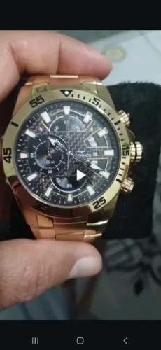 Relógio Technos Dourado