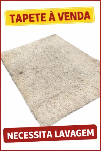 Tapete felpudo 2x1,60 bege 