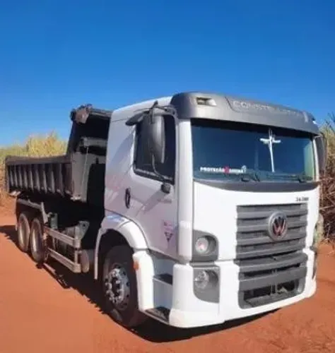 Vw 24.280 ano 2023 c/ Caçamba 12m - Entrada de 50mil