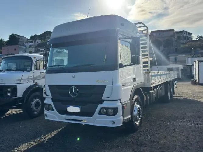 MB ATEGO 2430 2021 - CAMINHAO TRUCK CARROCERIA TR POR 24280 24250 3030
