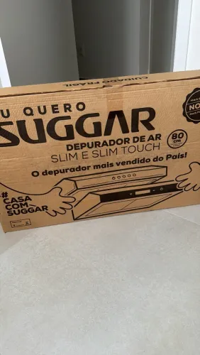NOVO! Depurador de ar SUGGAR - inox/cinza