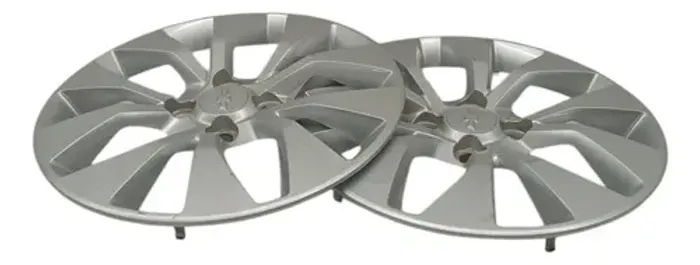 Par Calota Aro 15 Chevrolet Onix 2013 2014 2015 2016 2017