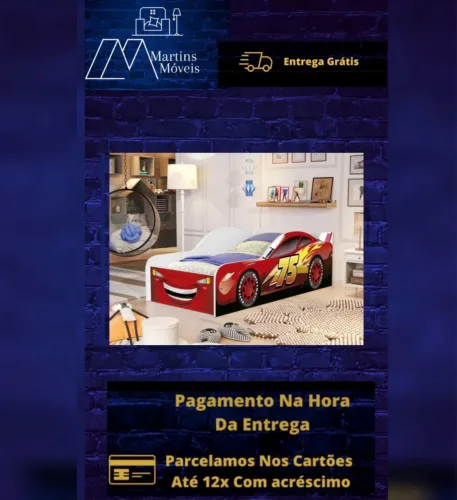 GRANDE PROMOÇÃO* Cama Infantil ENTREGA GRÁTIS ACEITA CARTÃO