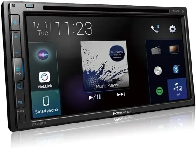 Central Multimídia Avh-Z5280Tv Pioneer 6, 8' Bt Dvd Touch Weblink Android Iphone Tv Digita
