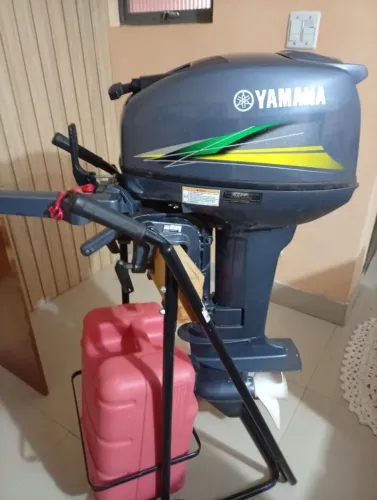 Motor de Barco 15hp Yamaha Novo.