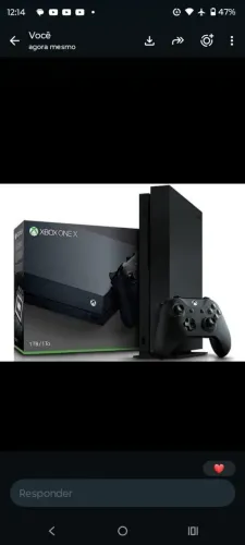 Xbox one X com acessórios originais