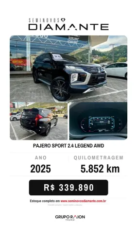 Mitsubishi Pajero Sport Legend 2.4 4X4 Diesel Aut. 2025