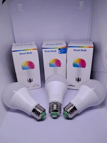 Promoção!!! Kit com 3 Lâmpadas Inteligente RGB CW+WW 20W 110V Wi-Fi