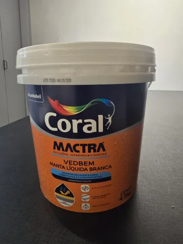 Vedbem manta líquida branca Mactra 4,5kg