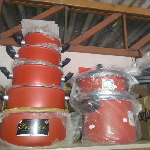 Kit panela de pressão e Premium anti aderente