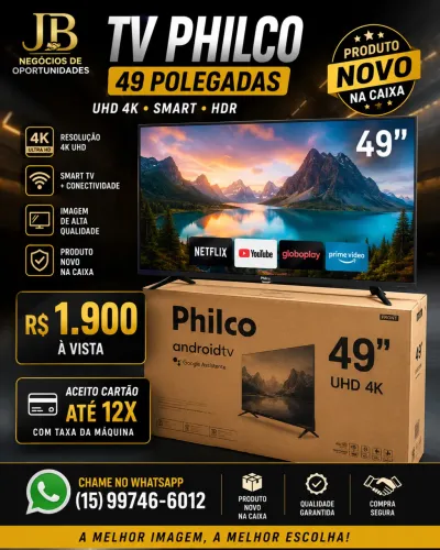 Tv philco 49P borda infinita ultima geração
