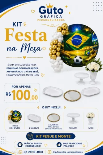 Kit Pegue e Monte