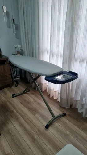 Tábua De Passar Roupa Grande Dobrável Ergonômica Member's Mark ? Usada, Sem Avarias