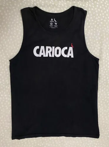 Regata Masculina Reserva Carioca Preta