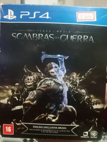 Senhor Dos anéis Sombras da guerra Edição Brasileira