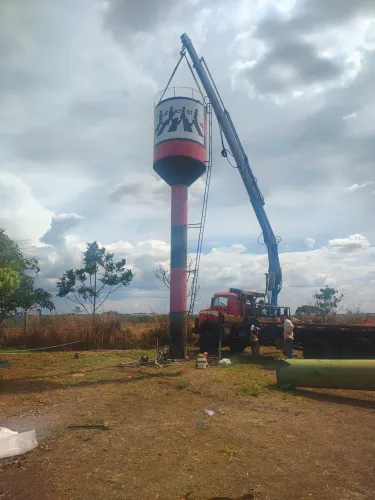 caixa dagua barato e parcelado tipo taca e tubulares bebedouros para gado