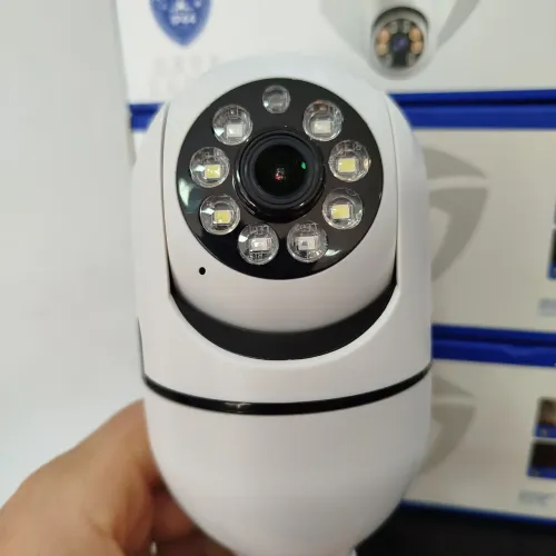 Câmera wifi soquete