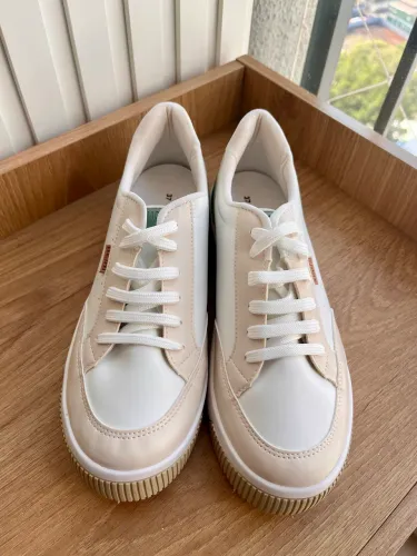 Tênis Anacapri Urban Furinhos Branco e Verde